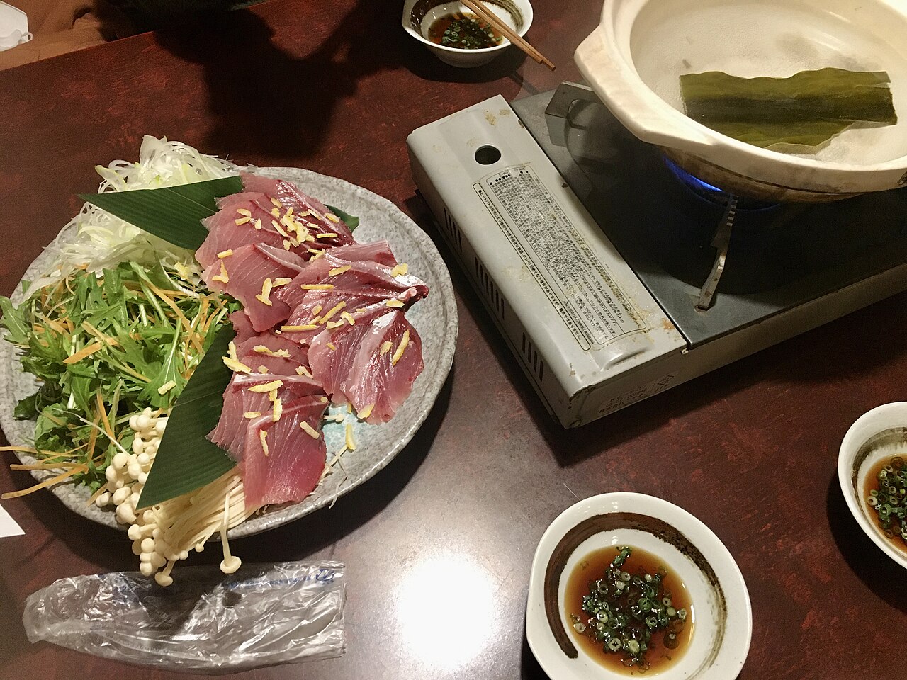 ぶりしゃぶの料理写真 2