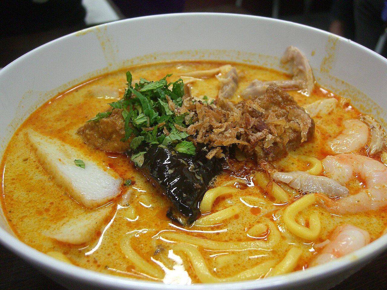 カレーラクサの料理写真 3