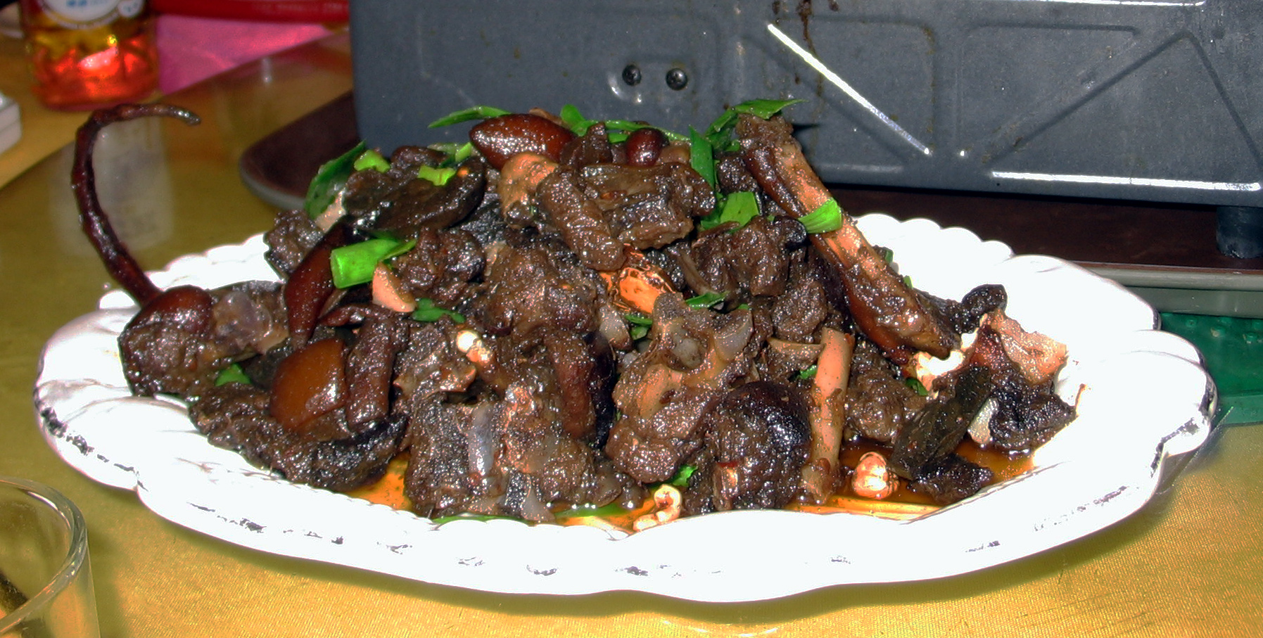 狗肉の料理写真