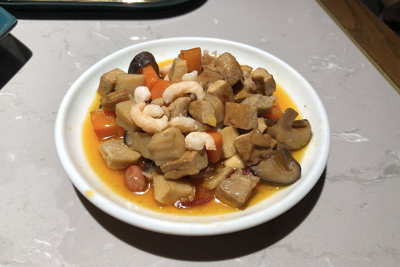 豆乾麺