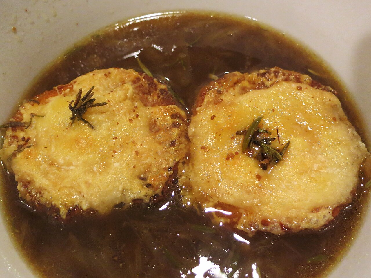 フレンチオニオンスープの料理写真 3