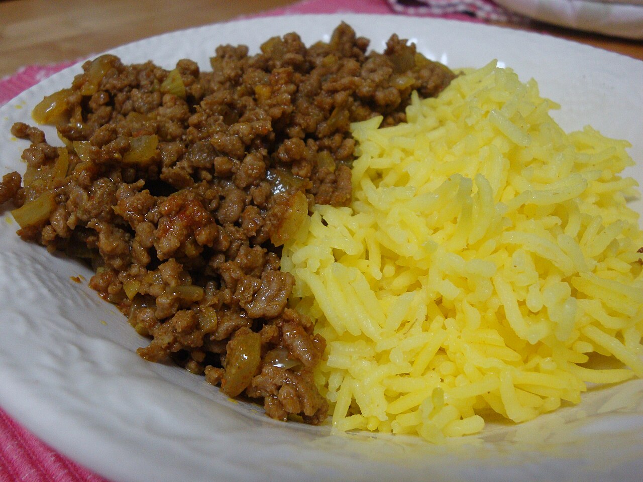 キーマカレーの料理写真 2