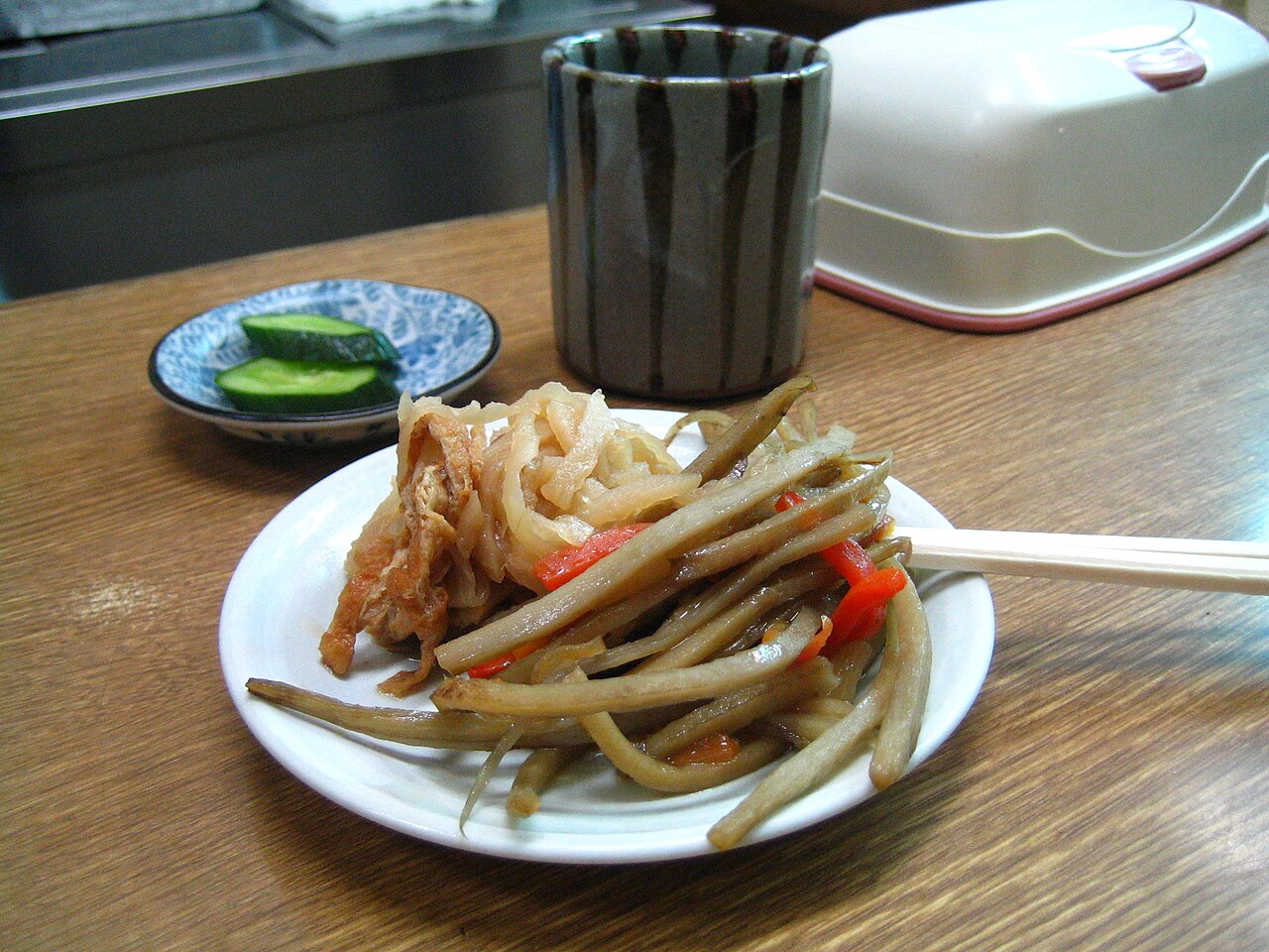 きんぴらごぼうの写真