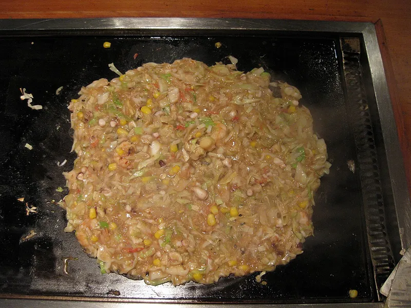 もんじゃ焼きの料理写真 3