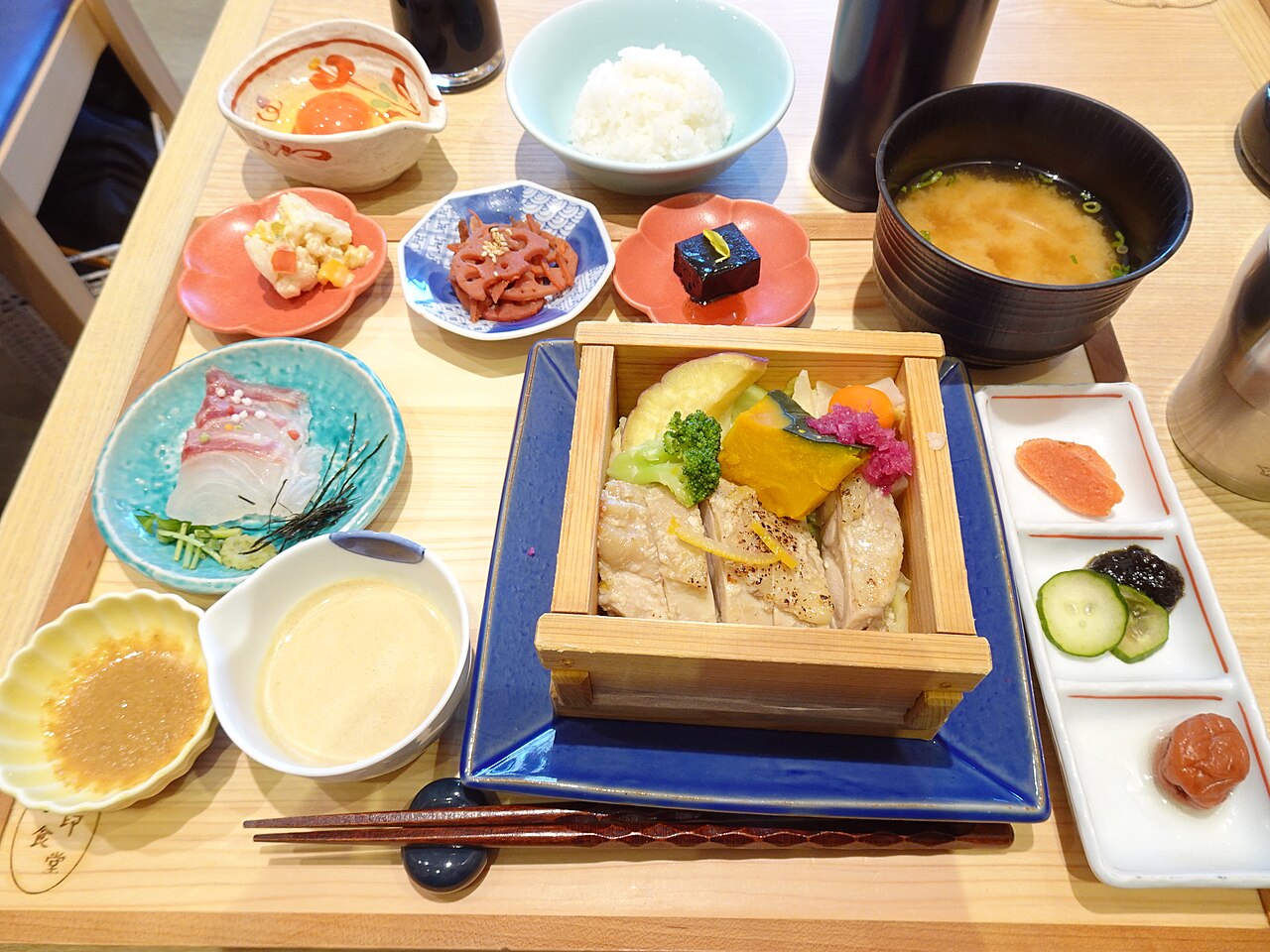 蒸し鯛