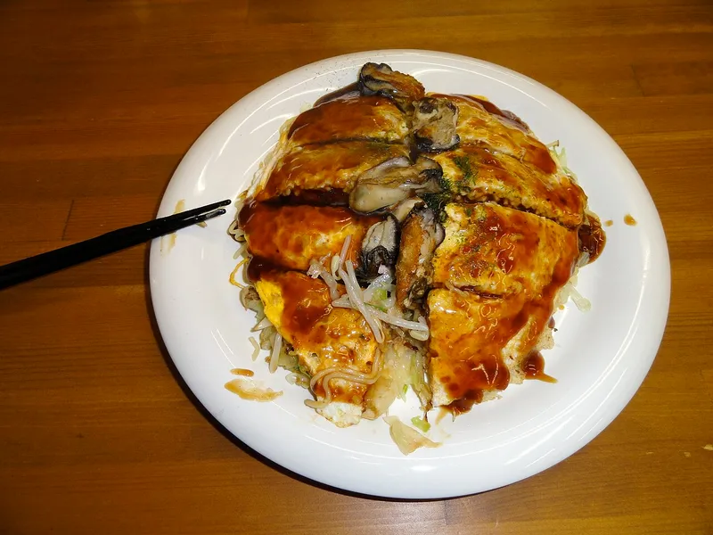 お好み焼きの料理写真 2