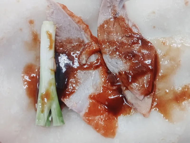 北京ダックの料理写真 3
