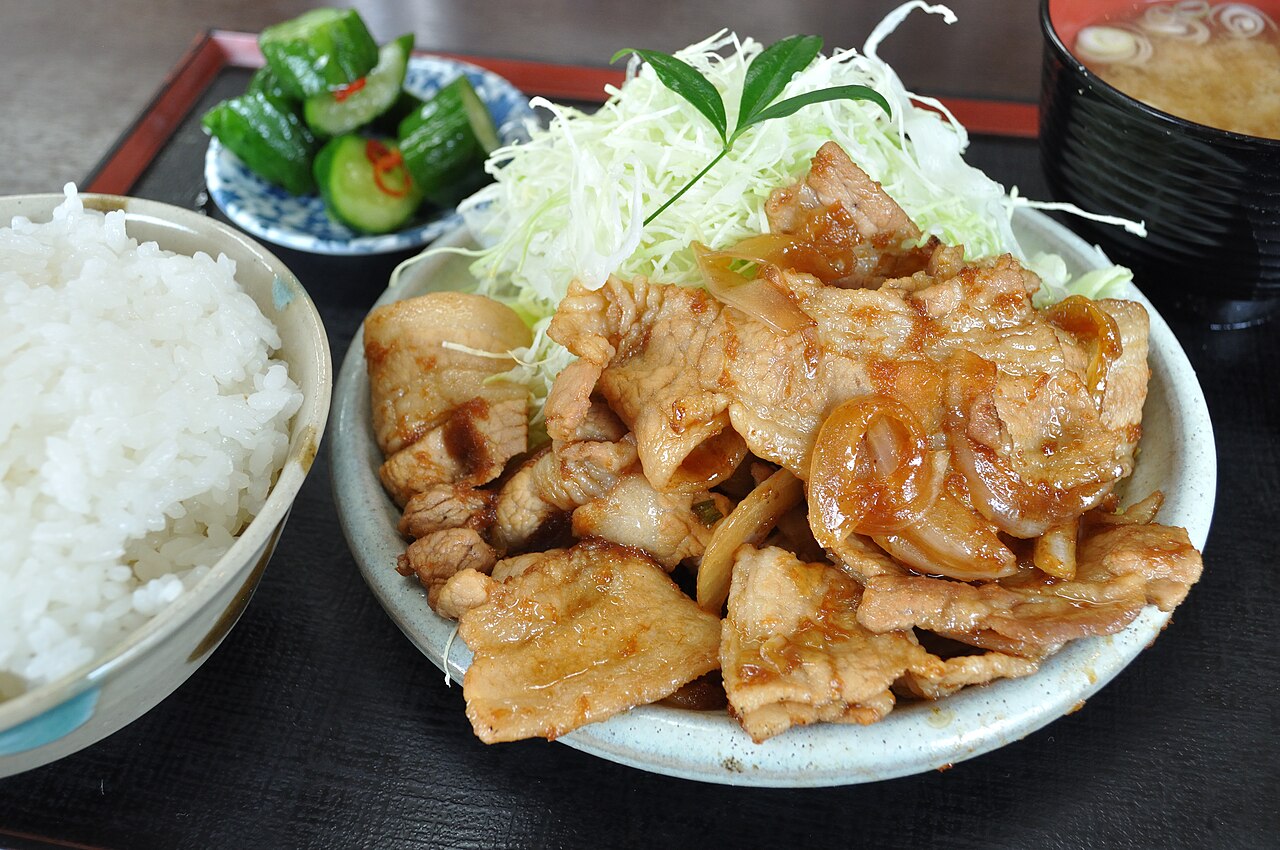 豚の生姜焼きの料理写真 3