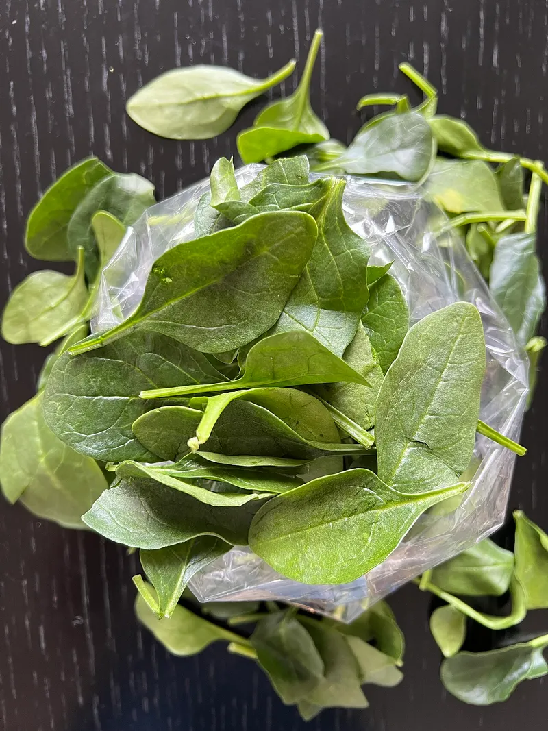 ほうれん草の料理写真 2