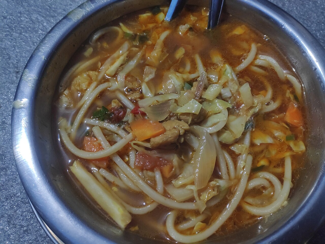トゥクパの料理写真 2