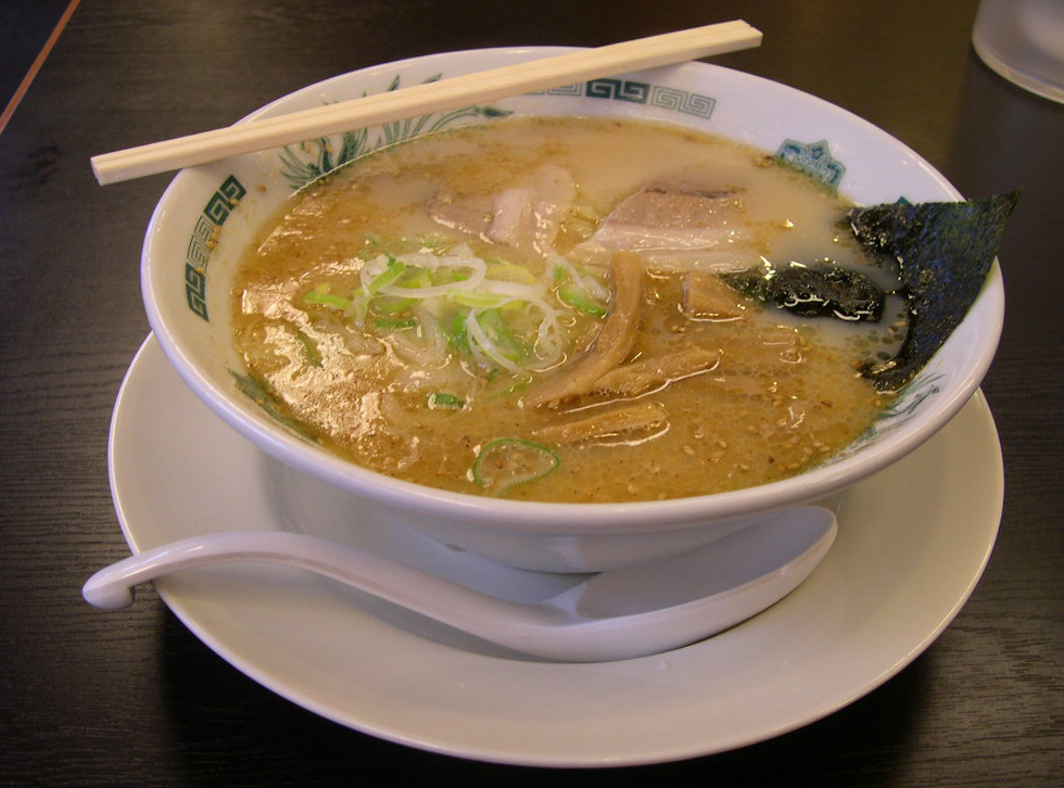 とんこつラーメンの写真