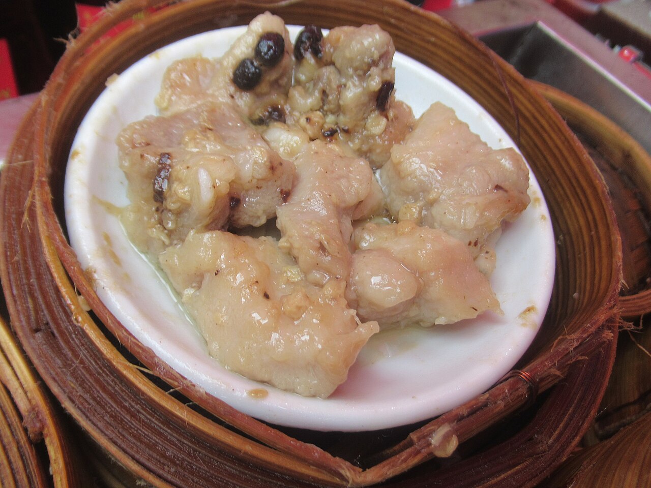 竹筒蒸排骨